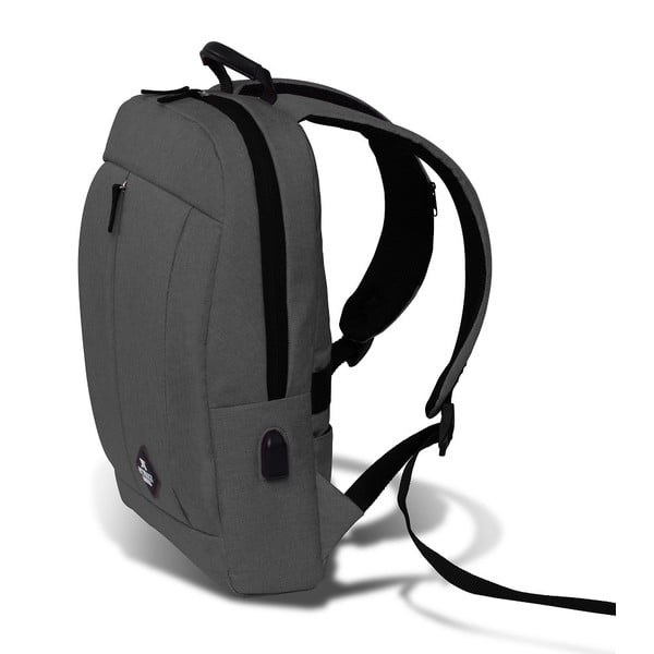 Сива раница с USB порт My Valice GALAXY Smart Bag - Myvalice-image-2