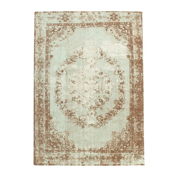 Кафяв и бежов килим с памук Sidari, 140 x 200 cm - Cotex