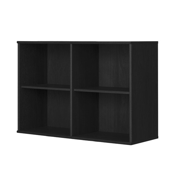 Черна висяща библиотека от декор от ясен 89x61 cm Mistral – Hammel Furniture-image-1
