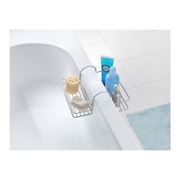 Двустранен рафт за окачване във ваната Oasis - Metaltex-image-1