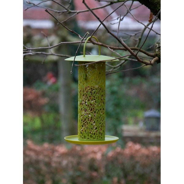 Жълто-зелена висяща хранилка за ядки Chiff Chaff - Esschert Design-image-3