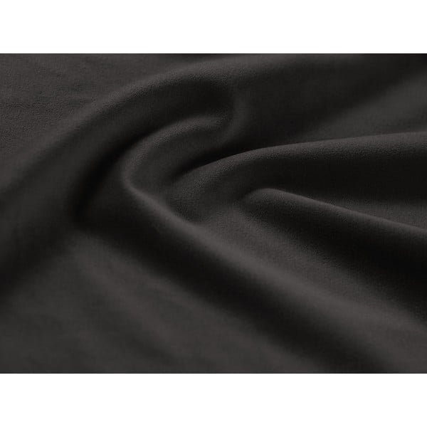 Тъмносива кадифена табуретка Kyoto – Cosmopolitan Design-image-4