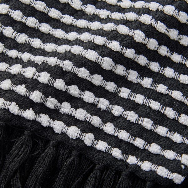 Черно одеяло 125x150 cm Stab Stitch – Catherine Lansfield-image-2