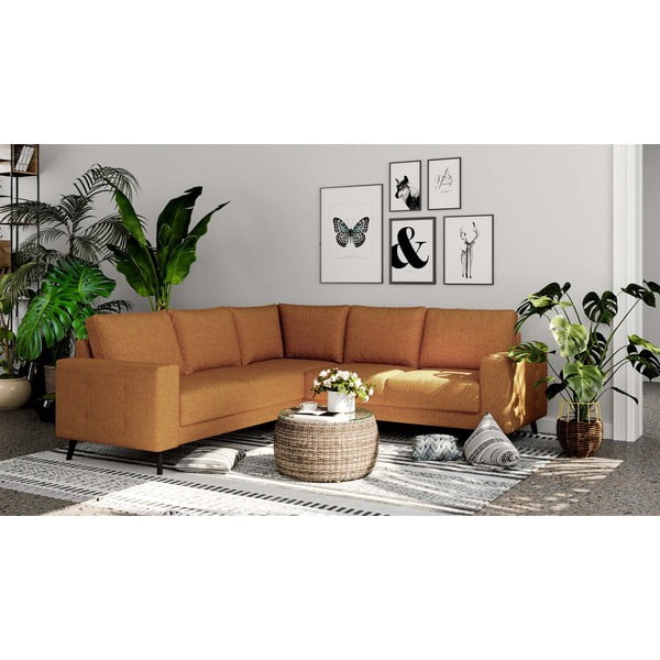 Оранжев ъглов диван (променлива) Fynn - Ghado-image-1