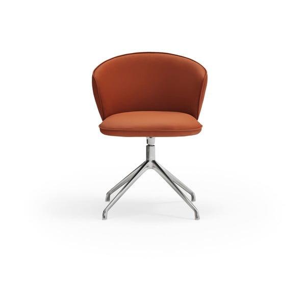 Оранжеви тапицирани трапезни столове в комплект 2 бр. Add – Teulat-image-1