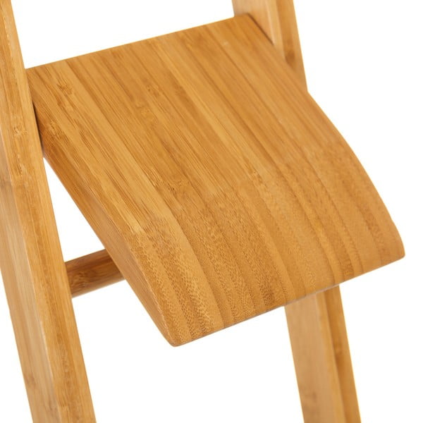 Бамбукова поставка за тоалетна хартия с четка Casa Selección Bamboo-image-1