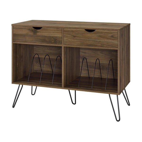 Стойка за плочи от орех 101x81 cm Concord - Novogratz-image-2