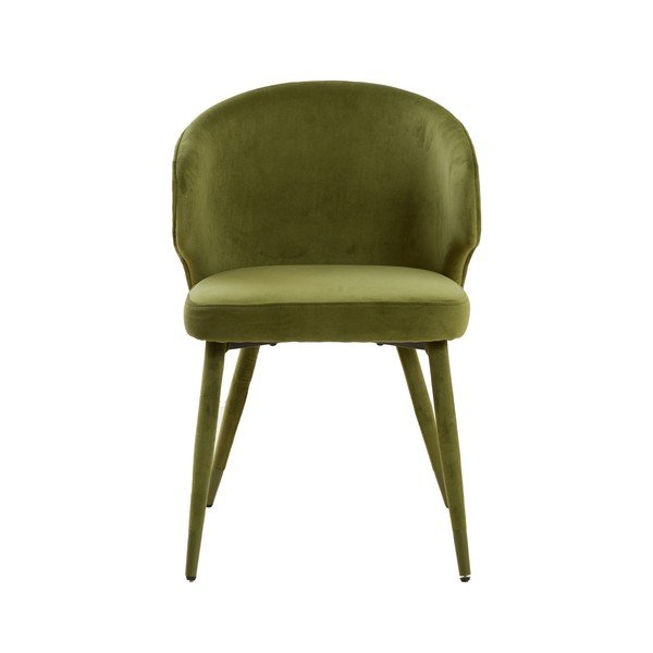 Зелени тапицирани трапезни столове в комплект 2 бр. Kosaka – Light & Living-image-3