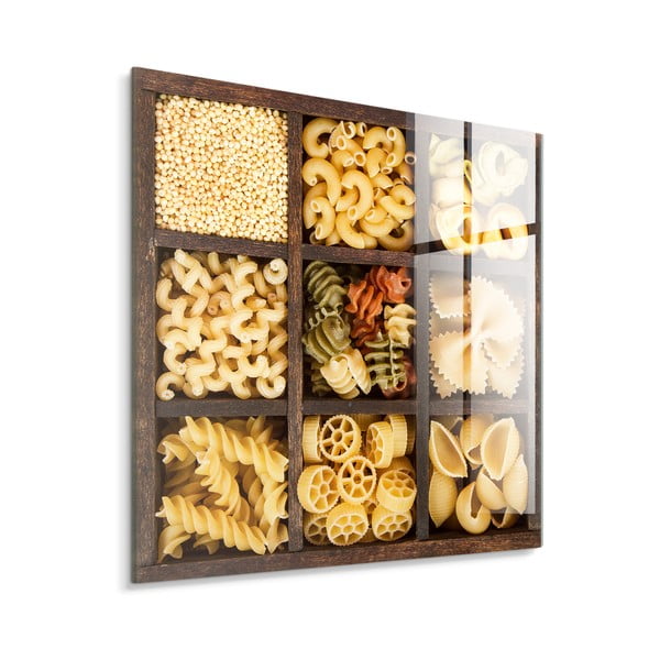 Картина върху стъкло 30x30 cm Pasta Box – Styler-image-2
