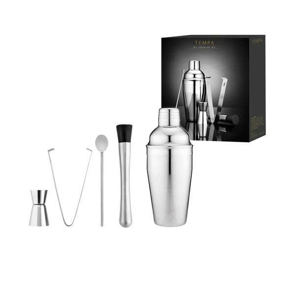 Шейкър от неръждаема стомана с аксесоари Aurora - Ladelle-image-2