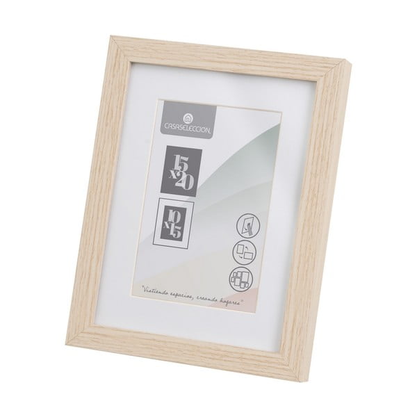 Стояща/висяща рамка в естествен цвят 17,5x22,5 cm Sencillo – Casa Selección