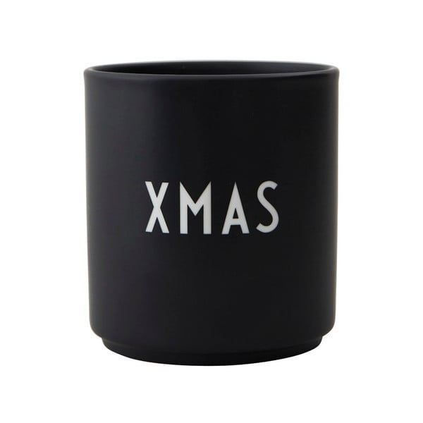 Черна порцеланова чаша Любимият XMas Xmas - Design Letters