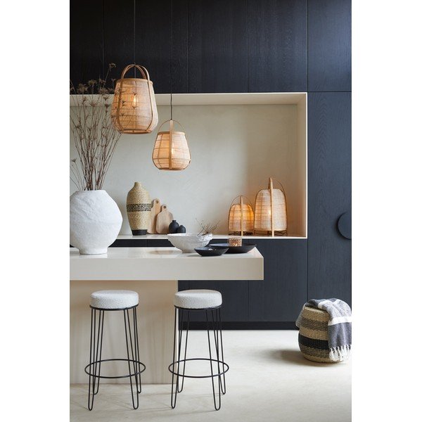 Настолна лампа в естествен цвят (височина 42 cm) Jacinto – Light & Living-image-1