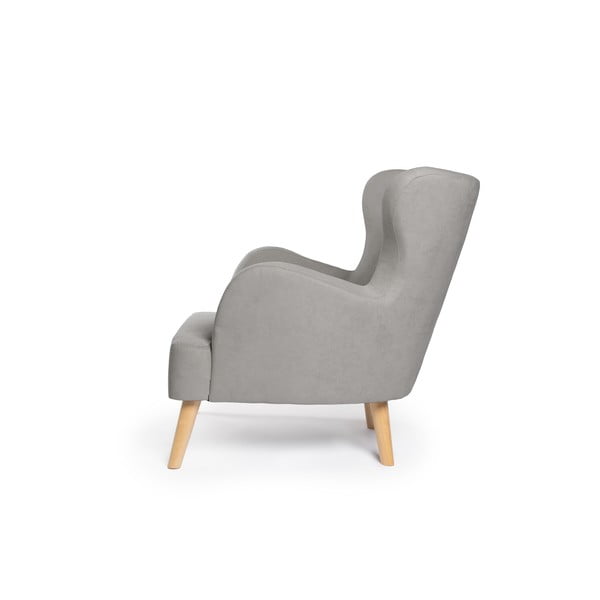 Светлосиво кресло Noemye - Bonami Selection-image-3