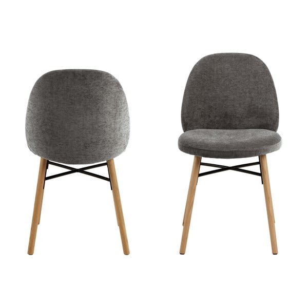 Сив трапезен стол Sophia – Actona-image-4