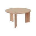 Кръгла масичка за кафе от масивен дъб в естествен цвят ø 65 cm Oy – OYOY Living Design