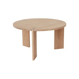 Кръгла масичка за кафе от масивен дъб в естествен цвят ø 65 cm Oy – OYOY Living Design