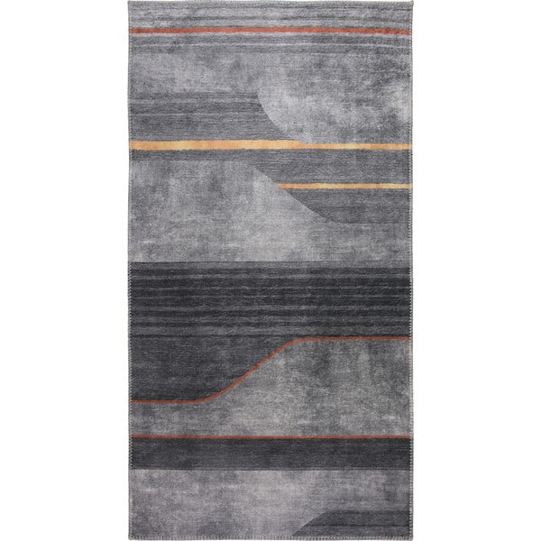 Сив миещ се килим, 80x150 cm - Vitaus