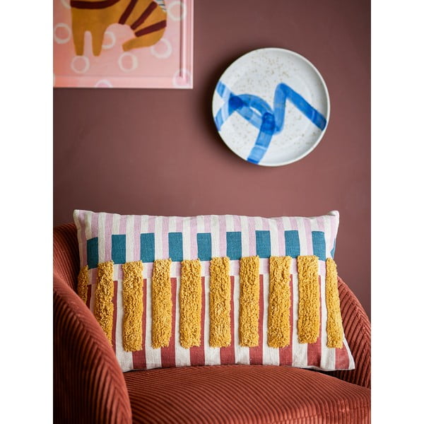 Памучна декоративна възглавница 40x60 cm Lane – Bloomingville-image-1