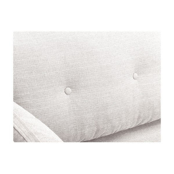 Кремавобял триместен диван Елена, с шезлонг в левия ъгъл - Mazzini Sofas-image-4
