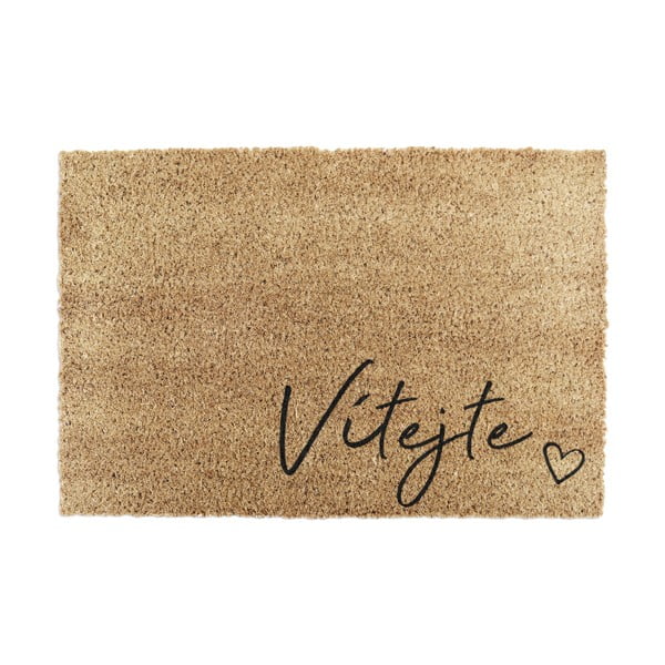 Изтривалка от кокосови влакна 40x60 cm Vítejte – Artsy Doormats