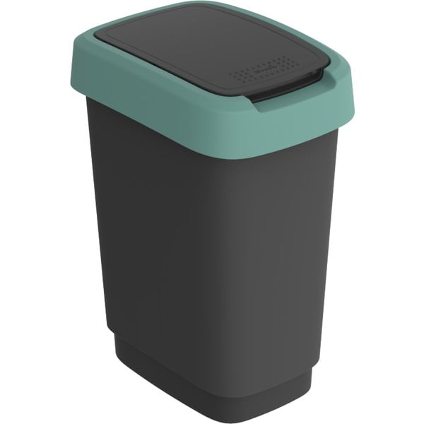 Кошче за отпадъци от рециклирана пластмаса 10 L Twist - Rotho
