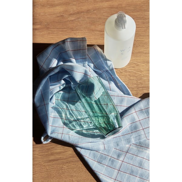 Комплект от 2 сини памучни кърпи Stripe, 50 x 70 cm - Hübsch-image-1