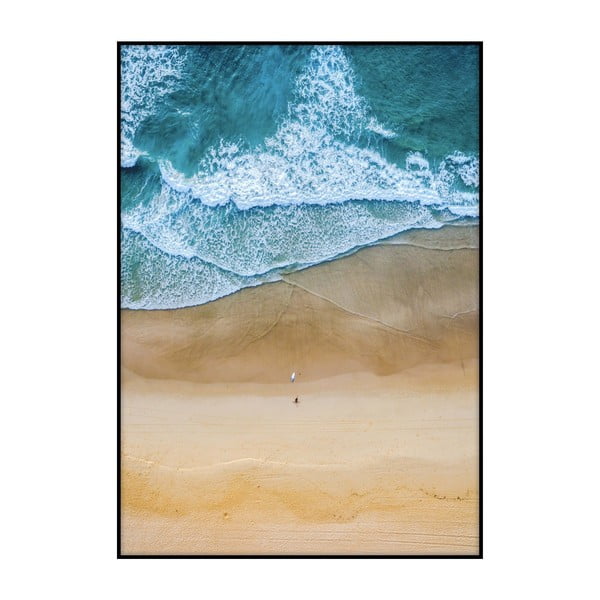 Плакат Плажът на океана, 40 x 30 cm - Imagioo