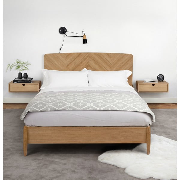 Стенна нощна масичка Woodman Farsta Wall Bedside-image-1