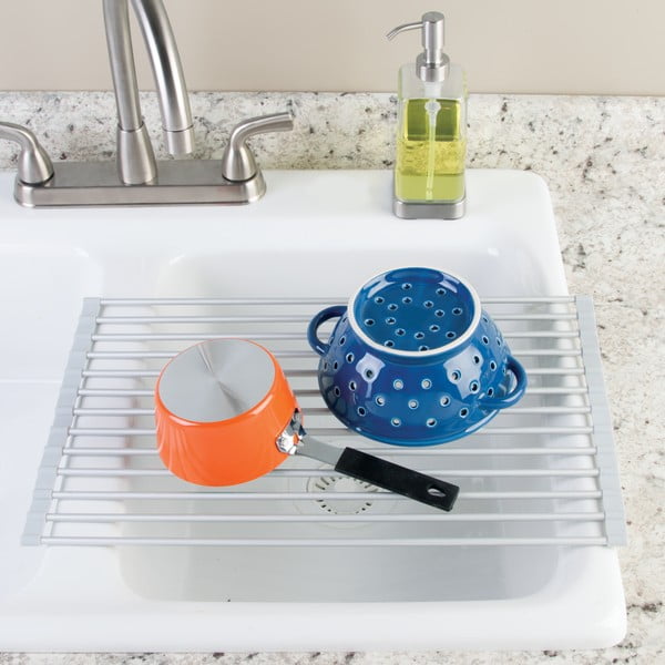 Алуминиева решетка за отцеждане в сребристо Metro - iDesign-image-3