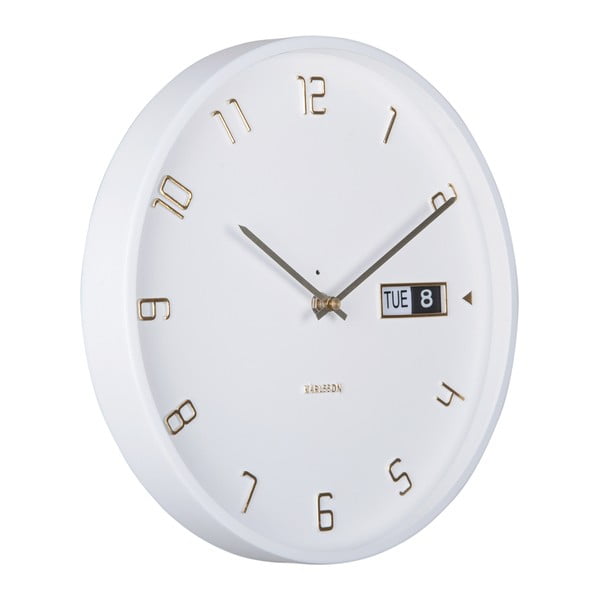Стенен часовник ø 30 cm Data Flip - Karlsson-image-2