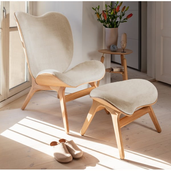 Бежова табуретка за крака A Conversation Piece - UMAGE-image-4