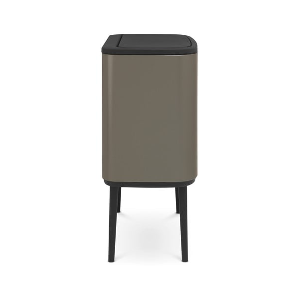 Сиво стоманено кошче за боклук, отваряне с докосване 36 l Bo Touch Bin – Brabantia-image-4