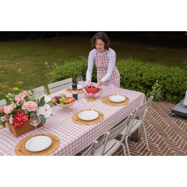 Памучна покривка за маса 150x150 cm Gingham – Tiseco Home Studio-image-3