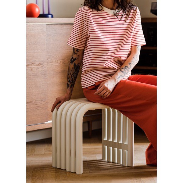 Бежов градински стол метален Nokk – noo.ma-image-3