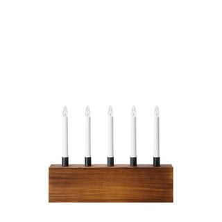Кафява коледна светлинна украса Albero – Markslöjd