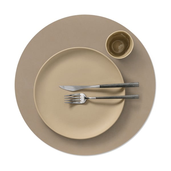 Подложка за хранене от еко кожа ø 40 cm Circle XL Nupo – LIND DNA-image-1