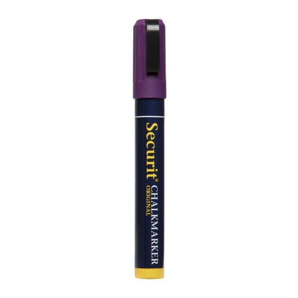 Лилав тебеширен маркер на водна основа Medium Lino - Securit®