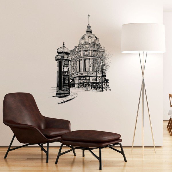 Стикер за стена Decal Paris the Racecourse, 85 x 60 cm - Ambiance-image-1