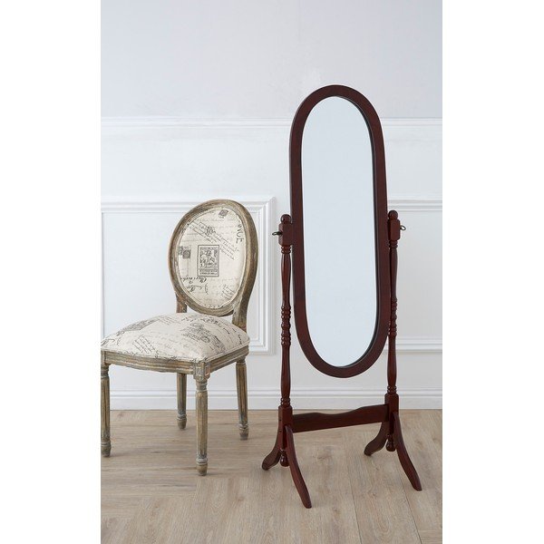 Подово огледало с дървена рамка 52x144 cm Cheval - Premier Housewares-image-1