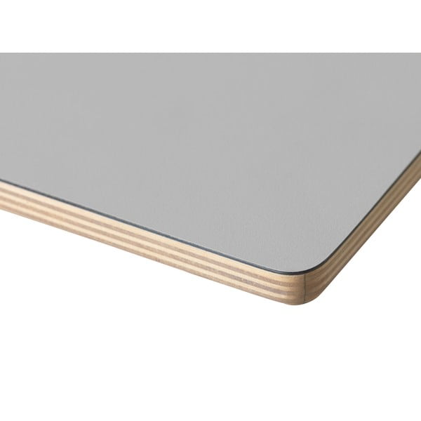 Сива маса за хранене , 180 x 90 cm Bilbao - Unique Furniture-image-3