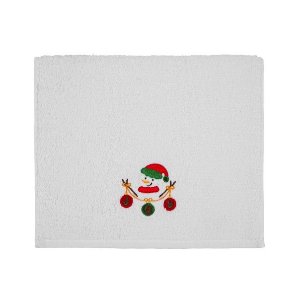 Osuška Christmas Joy White, 30 x 50 cm