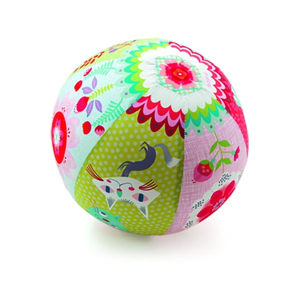Комплект от 4 надуваеми балона и текстилно покритие - Djeco