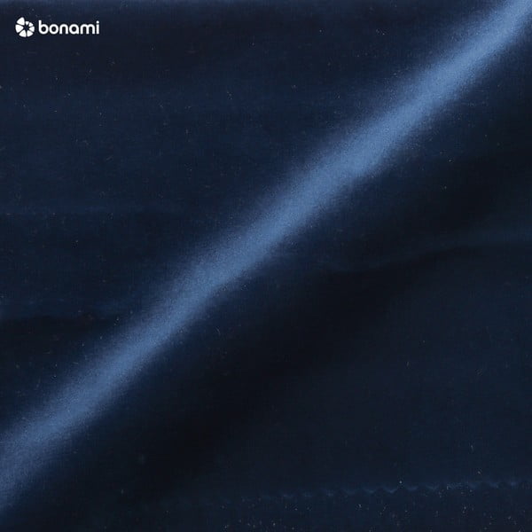 Тъмносиньо двойно тапицирано легло  с място за съхранение с включена подматрачна рамка 160x200 cm Elio – Milo Casa-image-1