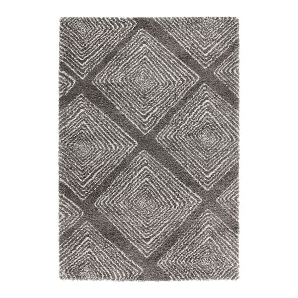 Tmavě šedý koberec Mint Rugs Allure Grey II, 120 x 170 cm