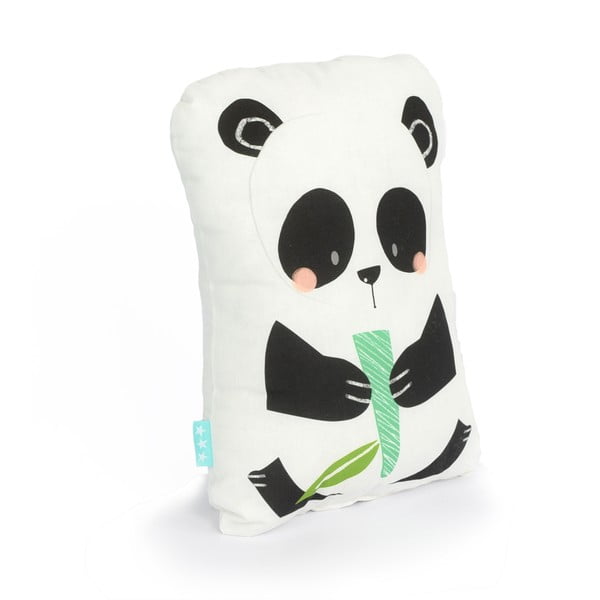 Памучна възглавница с, 40 x 30 cm Panda Garden - Moshi Moshi-image-1