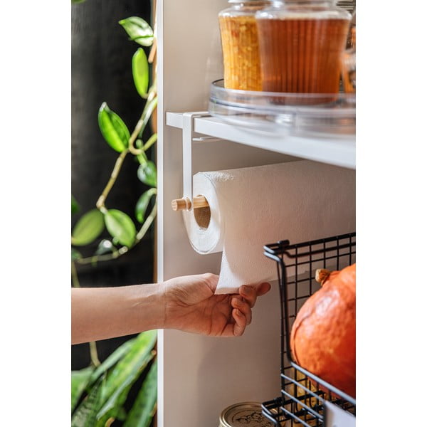 Бял държач за кърпи Tosca - YAMAZAKI-image-1