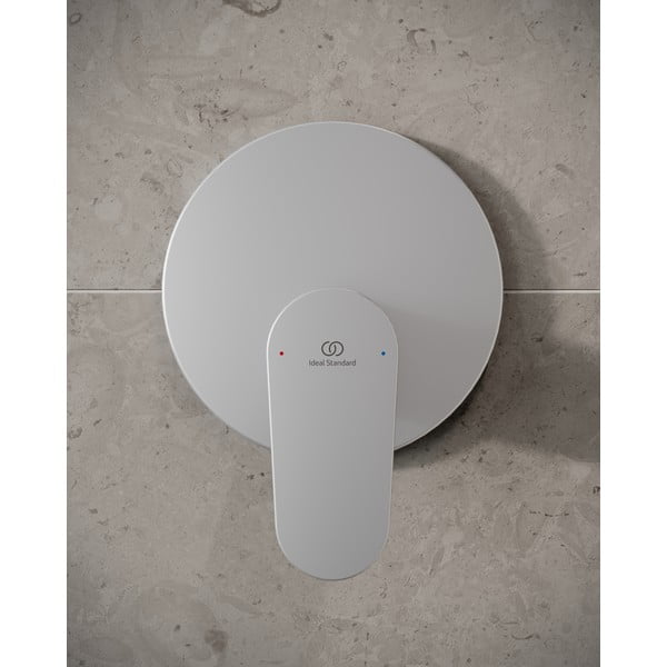 Матово-сребърна вградена батерия за душ Cerafine O – Ideal Standard-image-1
