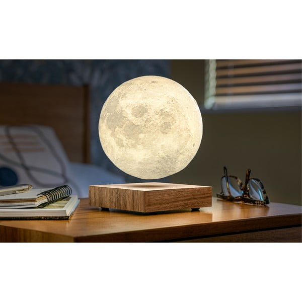 Кафява светлинна декорация за контакт ø 12 cm Moon – Gingko-image-4