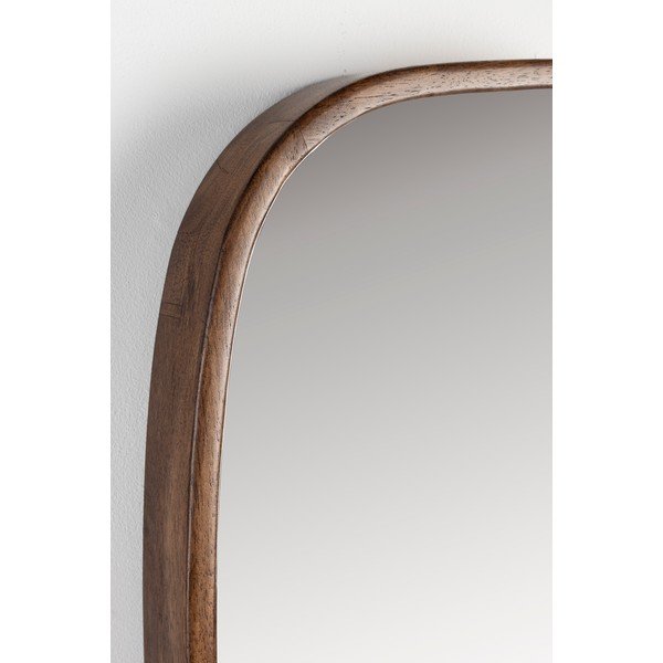 Стенно огледало масивно дърво 40x80 cm Nyko – White Label-image-3